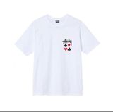  1145 - HÀNG CHÍNH HÃNG - ÁO THUN STUSSY -  STUSSY FULL DECK 2 - WHITE 
