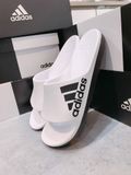  0045 - HÀNG CHÍNH HÃNG - DÉP ADIDAS AQUALETTE CLOUDFOAM SLIDES - *WHITE/BLACK* - 2021** - Code: CM7927 