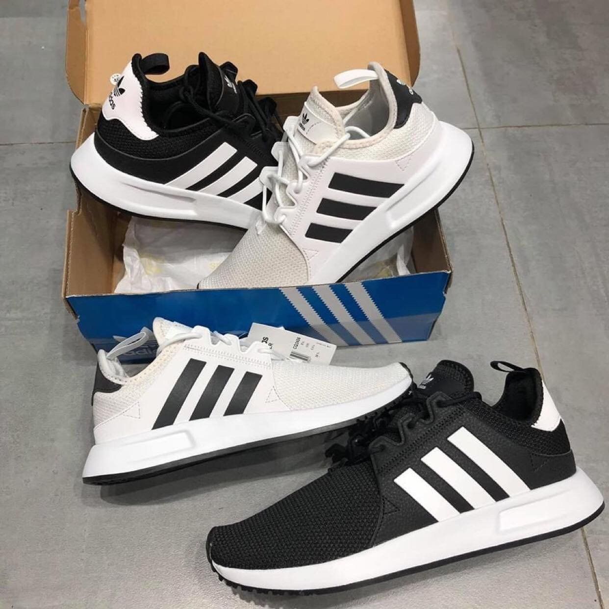  0172 - HÀNG CHÍNH HÃNG - GIÀY ADIDAS XPLR PANDA - *TRẮNG SỌC ĐEN* - 2021** - Code: 