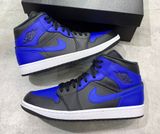  0023 - HÀNG CHÍNH HÃNG - GIÀY AIR JORDAN 1 MID - HYPER ROYAL - *BLACK/HYPER ROYAL - WHITE* - 2021** - Code: 554724-077 