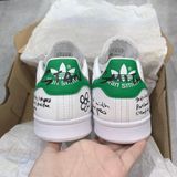  0067 - HÀNG CHÍNH HÃNG - GIÀY ADIDAS STANSMITH - WRITING HAND - *WHITE/GREEN* - 2021** - Code: 