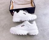  0137 - HÀNG CHÍNH HÃNG - GIÀY FILA DISRUPTOR 2 CÁ MẬP - *WHITE* - 2021** - Code:  FS1HTA1071X-26 