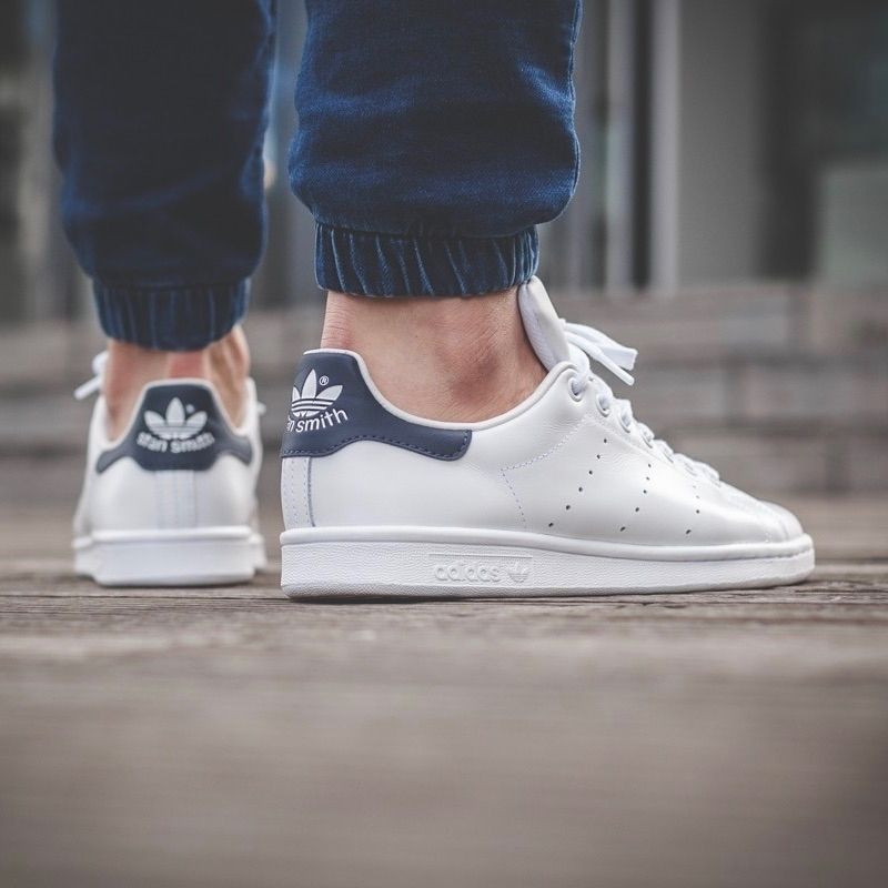  0286 - HÀNG CHÍNH HÃNG - GIÀY ADIDAS STANSMITH - XANH NAVY - *WHITE/NAVY* - 2021** - Code: M20325 