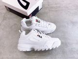  0137 - HÀNG CHÍNH HÃNG - GIÀY FILA DISRUPTOR 2 CÁ MẬP - *WHITE* - 2021** - Code:  FS1HTA1071X-26 