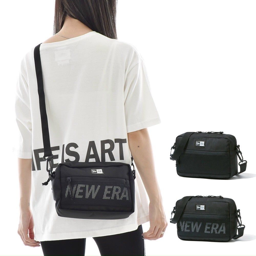  0218 - HÀNG CHÍNH HÃNG - TÚI ĐEO CHÉO NEW ERA - Shoulder Bag  - *BLACK* - 2022** - Code: 