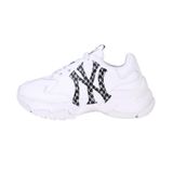  0260 - HÀNG CHÍNH HÃNG - GIÀY SNEAKER MLB CHUNKY NEW YORK MONOGRAM LT - *BLACK LOGO* - 2021** - Code: 32SHCM011 