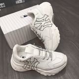  0348 - HÀNG CHÍNH HÃNG - GIÀY SNEAKER MLB BIG BALL CHUNKY NEW YORK  - *WHITE BLACK* - 2021** - Code: 32SHC1911 50I 