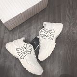  0348 - HÀNG CHÍNH HÃNG - GIÀY SNEAKER MLB BIG BALL CHUNKY NEW YORK  - *WHITE BLACK* - 2021** - Code: 32SHC1911 50I 