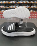  0454 - HÀNG CHÍNH HÃNG Season MỚI - DÉP ADIDAS ALPHABOUCE SLIDE (2.0) - CORE BLACK - *BLACK/WHITE* (2.0) - Code: GY9415 
