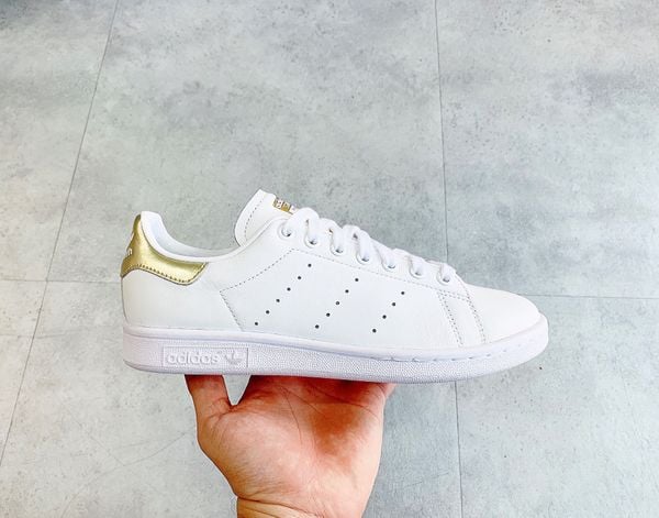  0070 - HÀNG CHÍNH HÃNG - GIÀY ADIDAS STANSMITH GÓT GOLD - *WHITE/GOLD* - 2021** - Code: 