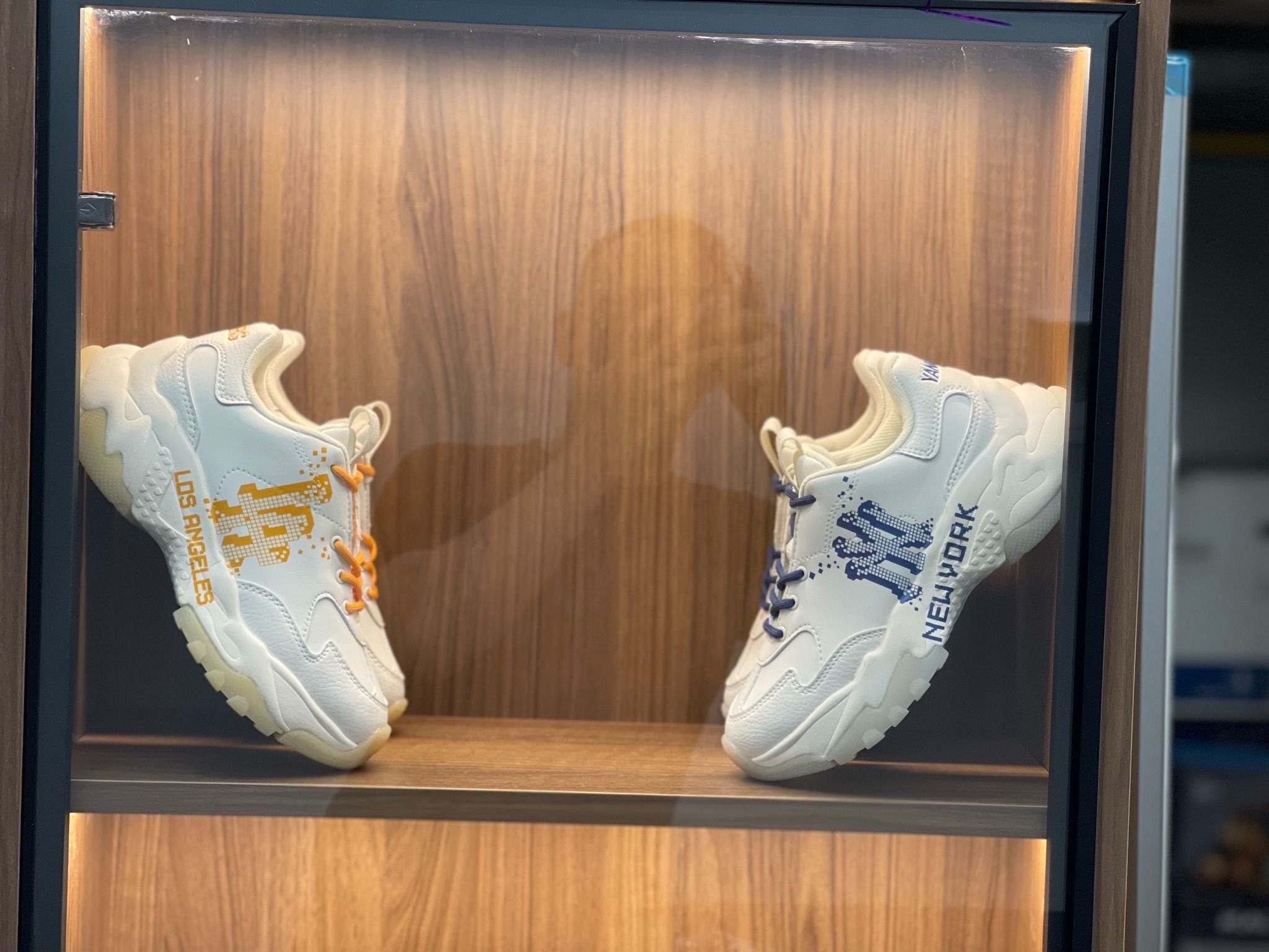  0268 - [CHÍNH HÃNG] - GIÀY Sneaker MLB Big Ball Chunky - LA 3D - ĐẾ GUM - Season 2022 