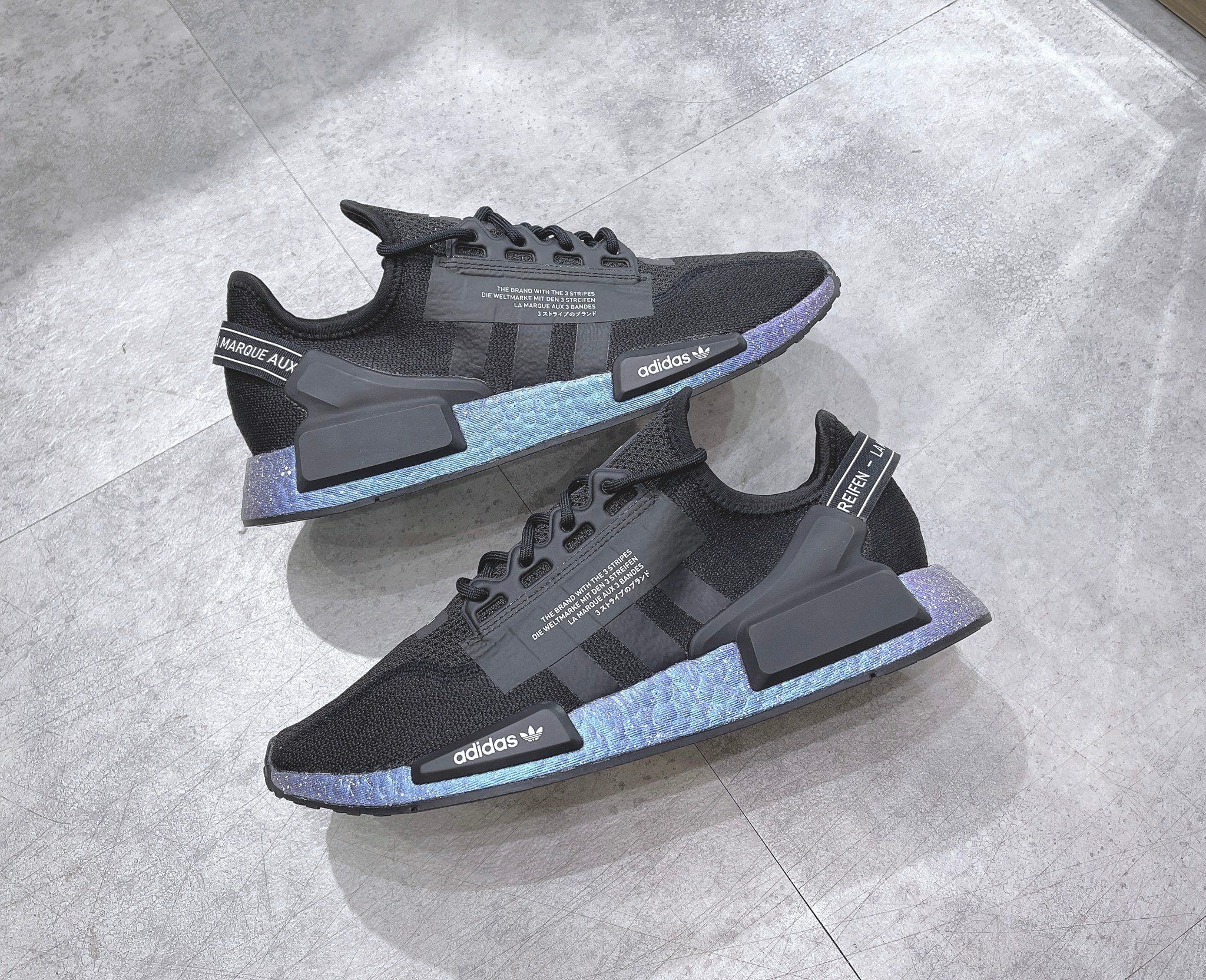  0118 - HÀNG CHÍNH HÃNG - GIÀY ADIDAS NMD R1 V2  - *BLACK GALAXY* - 2021** - Code: GX5164 