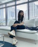  0266 - [CHÍNH HÃNG] - GIÀY MLB CHUNKY JOGGER NEW YORK YANKEES - *GREY* - 2022** - Code: 32SHX1111 