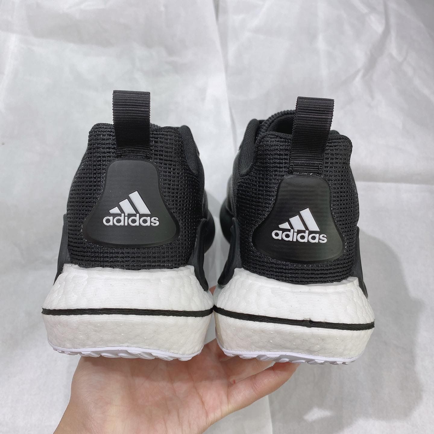  0141 - HÀNG CHÍNH HÃNG - GIÀY ADIDAS BOOST SEASONE MỚI NHẤT 2021 ĐEN SỌC TRẮNG - *CORE BLACK* - 2021** - Code: 