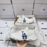  0296 - HÀNG CHÍNH HÃNG - GIÀY SNEAKER MLB CHUNKY LITE - LA Đế Trắng màu White - Code: 3ASHC3S1N (11) 