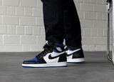  0016 - HÀNG CHÍNH HÃNG - GIÀY AIR JORDAN 1 HIGH - ROYAL TOE - *WHITE/BLACK* - 2021** - Code: 555088 041 