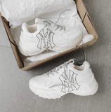  0150 - HÀNG CHÍNH HÃNG - GIÀY SNEAKER MLB BIG BALL CHUNKY NEW YORK  - *WHITE BLACK* - 2021** - Code: 32SHC1911 50I 