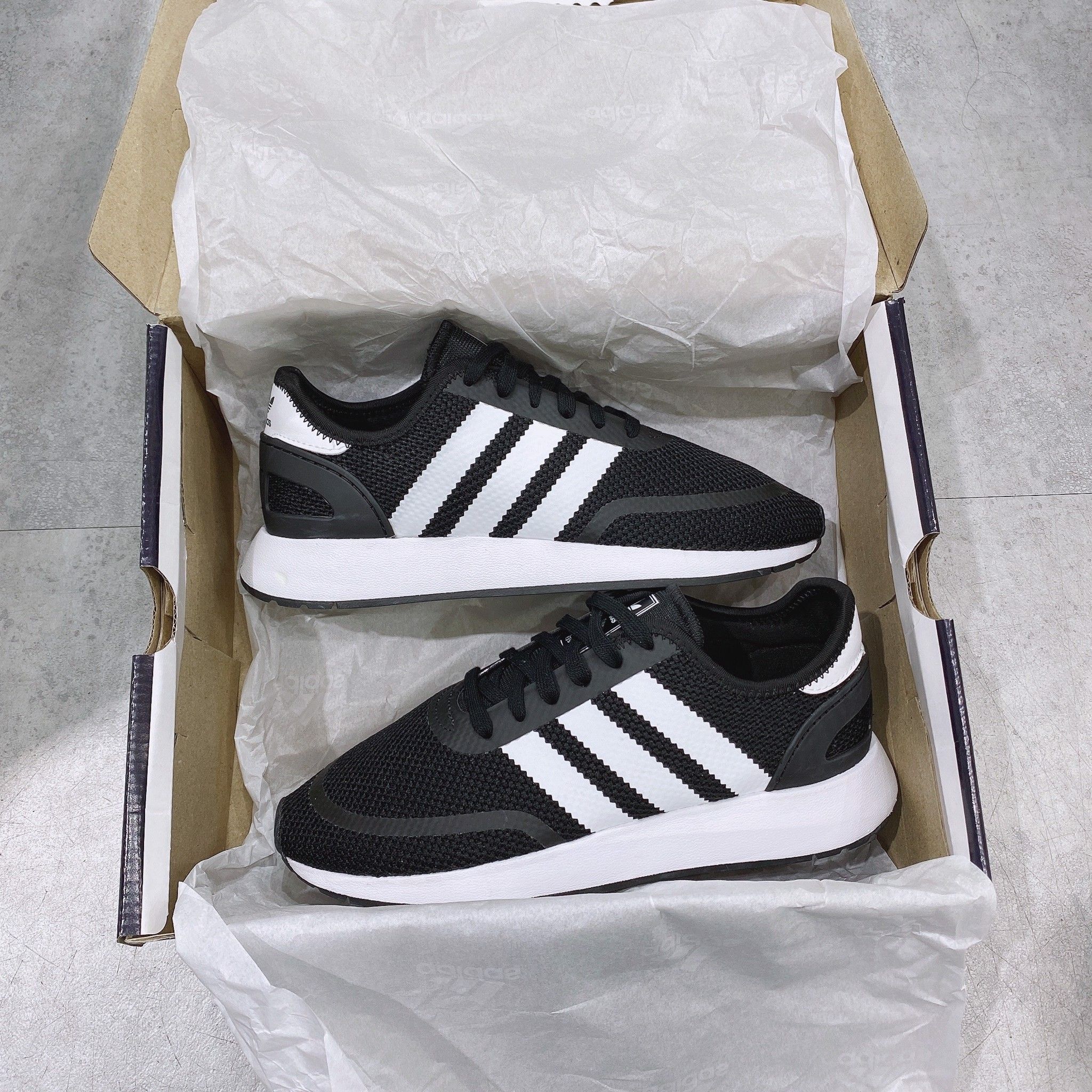  0154 - HÀNG CHÍNH HÃNG - GIÀY ADIDAS N-5923 - *ĐEN SỌC TRẮNG* - 2021** - Code: CQ2337 