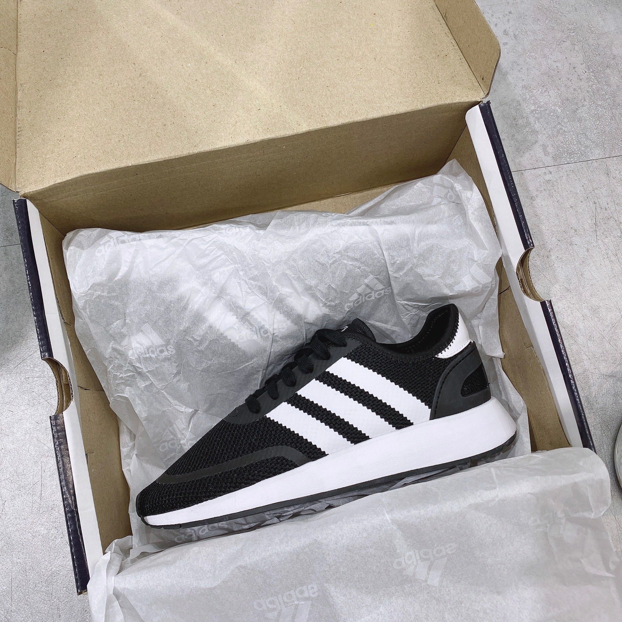  0154 - HÀNG CHÍNH HÃNG - GIÀY ADIDAS N-5923 - *ĐEN SỌC TRẮNG* - 2021** - Code: CQ2337 