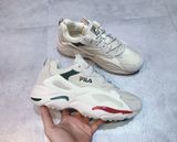  0396 - HÀNG CHÍNH HÃNG - GIÀY FILA RAY TRACER XANH LÁ BTS - *GREEN/RED* - 2023** - Code: 1RM01153 