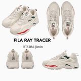  0396 - HÀNG CHÍNH HÃNG - GIÀY FILA RAY TRACER XANH LÁ BTS - *GREEN/RED* - 2023** - Code: 1RM01153 