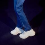  0261 - HÀNG CHÍNH HÃNG - GIÀY SNEAKER MLB CHUNKY LT NEW YORK YANKEES TRẮNG - * ĐẾ TRONG * - 2021** - Code: 32SHC9011 