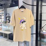  1160 - HÀNG CHÍNH HÃNG - ÁO THUN MLB - NEW YEAR RABBIT - BE  - CODE: 3ATSQ0131-43SAL 