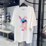  1158 - HÀNG CHÍNH HÃNG - ÁO THUN MLB - NEW YEAR RABBIT - TRẮNG  - CODE: 3ATSQ0131-50CRS 