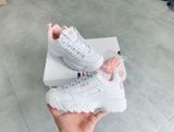  0448 - HÀNG CHÍNH HÃNG - GIÀY FILA DISRUPTOR CÁ MẬP - *WHITE/PINK* - Code: FS1HTA1074X WPK-1 