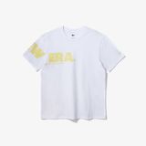  0014 - HÀNG CHÍNH HÃNG - ÁO THUN NEW ERA - LARGE LOGO *WHITE/YELLOW* - 2021** 