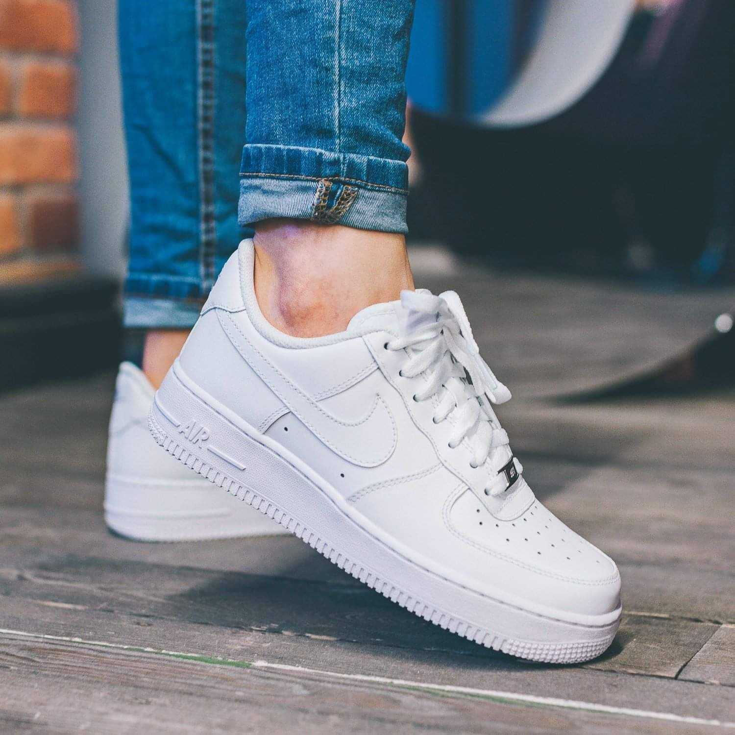 0017 - HÀNG CHÍNH HÃNG - GIÀY NIKE AIR FORCE 1 - * ALL WHITE* - 2021 ...