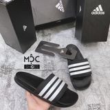  0187 - HÀNG CHÍNH HÃNG - DÉP ADIDAS CLOUDFOAM COMFORT - ĐEN SỌC TRẮNG - (6) - Code: AP9971 