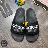  0340 - HÀNG CHÍNH HÃNG - DÉP ADIDAS CLOUDFOAM COMFORT - Nhiều Chữ (15) - Code: 