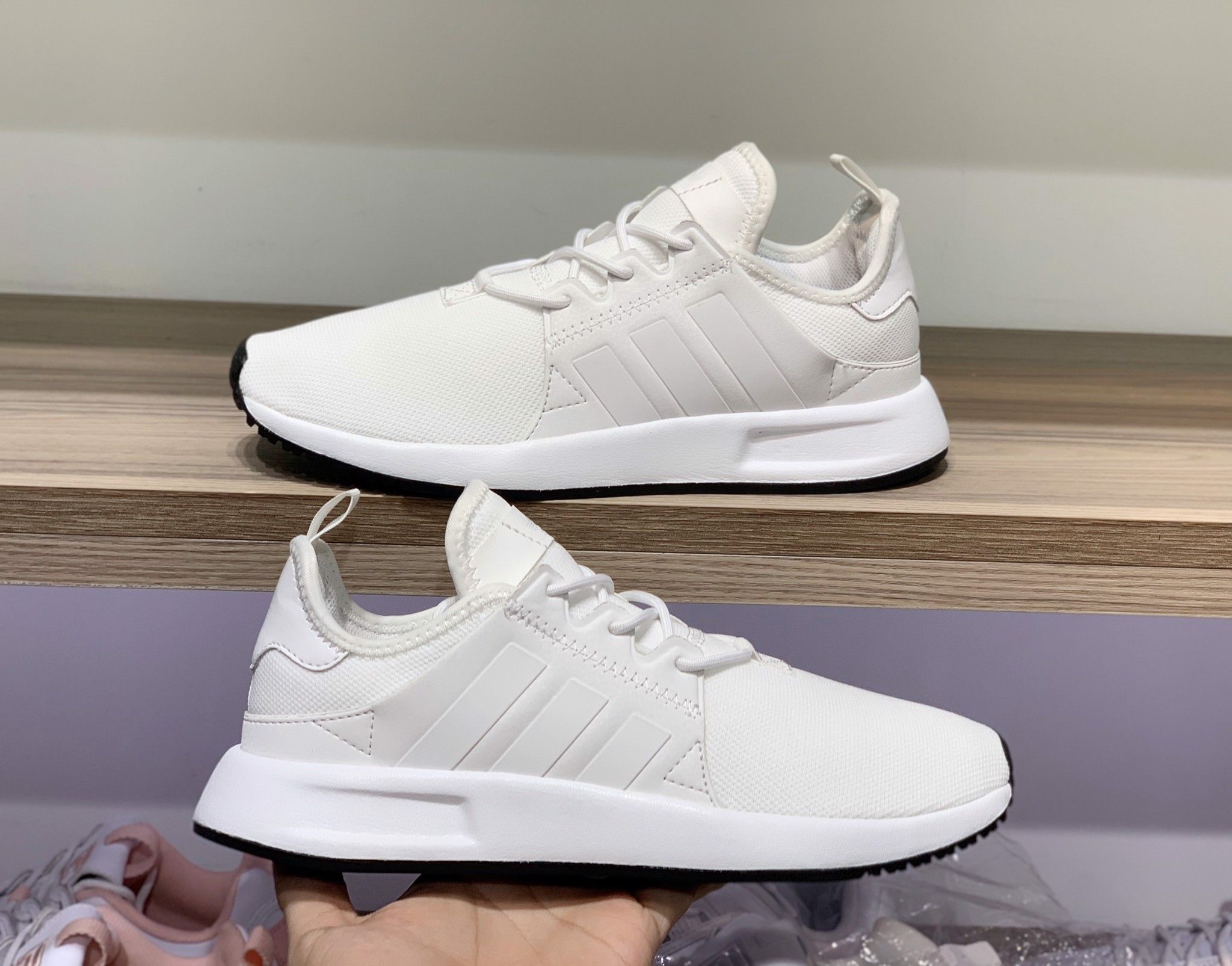 0025 HANG CHINH HANG GIAY ADIDAS XPLR ALL WHITE WHITE 2021 M C SHOES