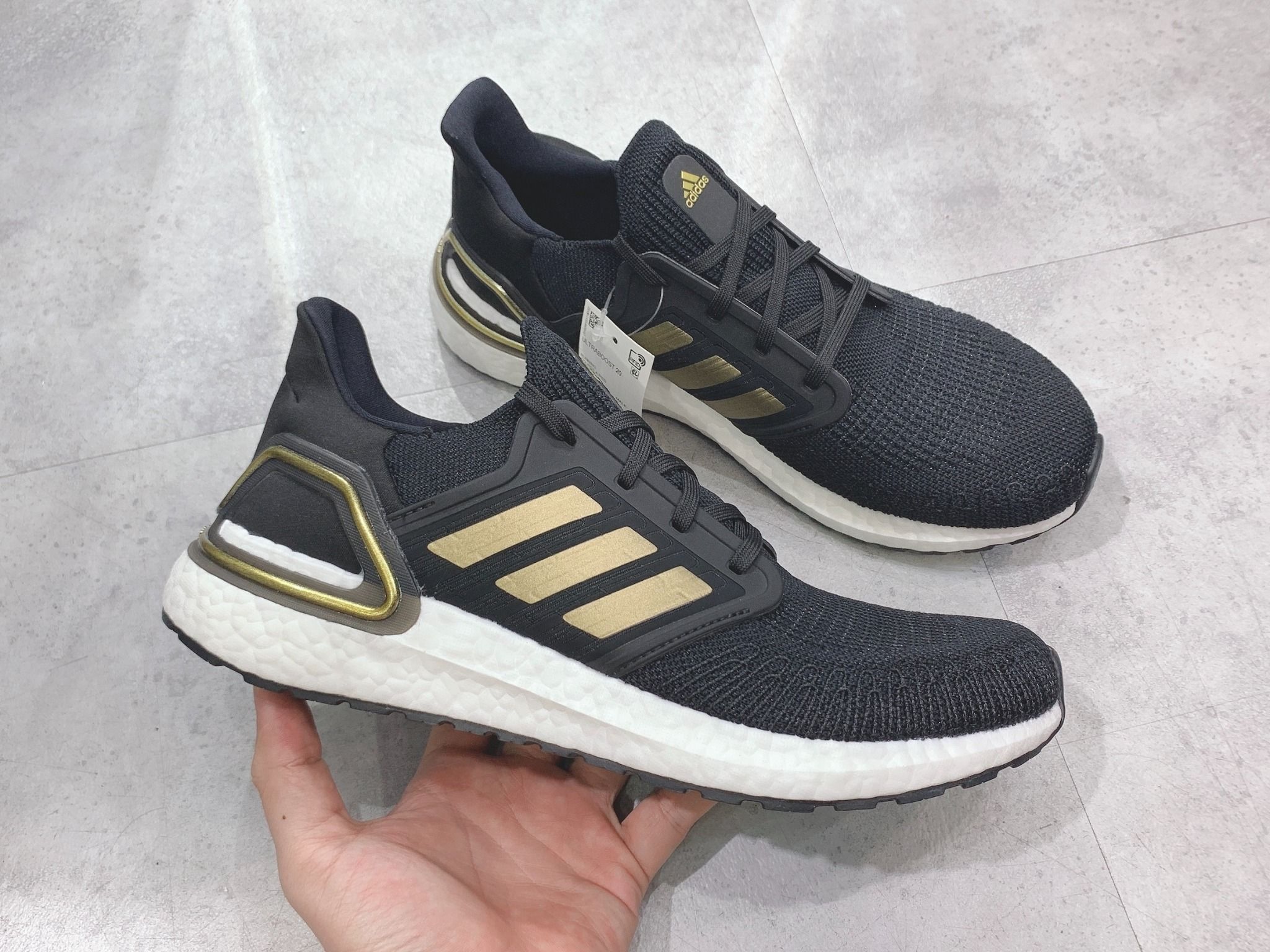  0322 - HÀNG CHÍNH HÃNG - GIÀY ADIDAS ULTRABOOST 20 ĐEN SỌC VÀNG  - *BLACK/GOLD* - 2022** - Code: EE4393 