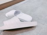 0224 - HÀNG CHÍNH HÃNG - DÉP ADILETTE AQUA SLIDE - ALL WHITE - *WHITE* - 2021** - Code: F35543 