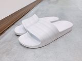  0224 - HÀNG CHÍNH HÃNG - DÉP ADILETTE AQUA SLIDE - ALL WHITE - *WHITE* - 2021** - Code: F35543 