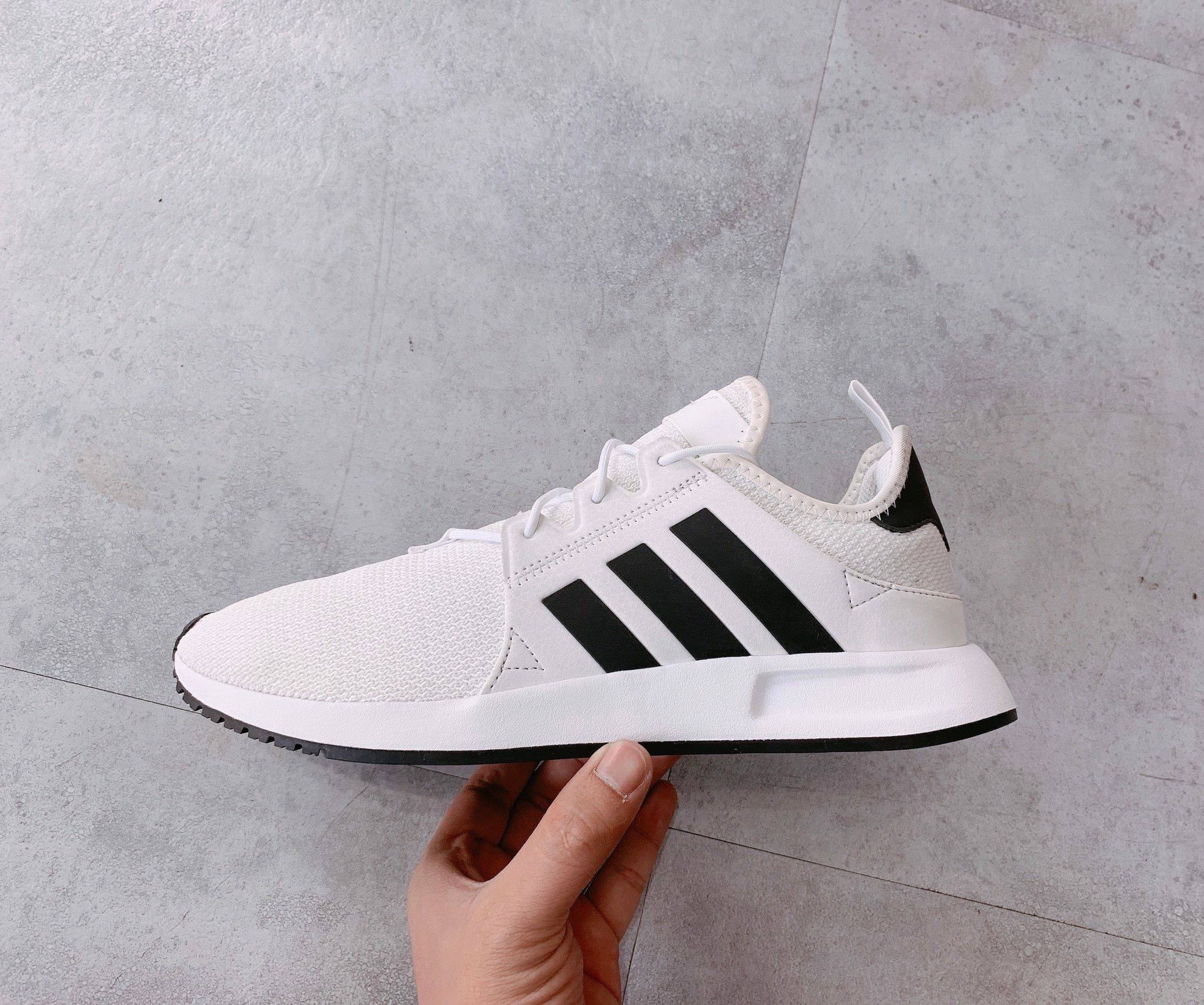  0027 - HÀNG CHÍNH HÃNG - GIÀY ADIDAS XPLR PANDA - *TRẮNG SỌC ĐEN* - 2021** - Code: 