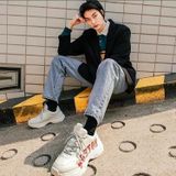  0359  - HÀNG CHÍNH HÃNG - GIÀY SNEAKER MLB BIG BALL CHUNKY BOSTON  - *WHITE RED* - Code: 32SHC2011 43I 