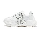  0348 - HÀNG CHÍNH HÃNG - GIÀY SNEAKER MLB BIG BALL CHUNKY NEW YORK  - *WHITE BLACK* - 2021** - Code: 32SHC1911 50I 