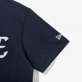  0726 - HÀNG CHÍNH HÃNG - ÁO THUN NEW ERA - LOGO CHỮ E XANH ĐẬM - *NAVY* - Code: 13317064 