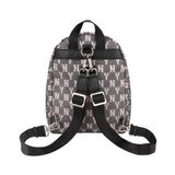  0332 - HÀNG CHÍNH HÃNG - TÚI BALO MINI CHỮ NHẬT MLB Jacquard Cross Bag New York Yankees MONOGRAM - *DENIM* - 2021** - Code: 32BG22011-50L 