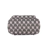  0332 - HÀNG CHÍNH HÃNG - TÚI BALO MINI CHỮ NHẬT MLB Jacquard Cross Bag New York Yankees MONOGRAM - *DENIM* - 2021** - Code: 32BG22011-50L 