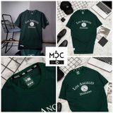  0761 - HÀNG CHÍNH HÃNG - ÁO THUN NEW ERA - LOS ANGELES RÊU - *DEEP GREEN* - Code: 12354490 