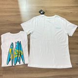  0723 - HÀNG CHÍNH HÃNG - ÁO THUN NEW ERA - MULTICOLOR ( ÁO VÁN ) TRẮNG - *WHITE* - Code: 127152803 