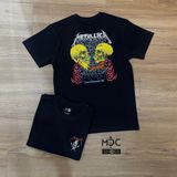  0693 - HÀNG CHÍNH HÃNG - ÁO THUN NEW ERA - METALLICA SCARRY GUY SAD BUT TRUE ĐEN - *BLACK* - Code: 13338172 