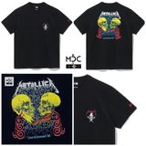  0693 - HÀNG CHÍNH HÃNG - ÁO THUN NEW ERA - METALLICA SCARRY GUY SAD BUT TRUE ĐEN - *BLACK* - Code: 13338172 