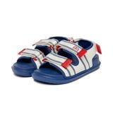  1039 - HÀNG CHÍNH HÃNG -  GIÀY SANDAL MLB - LOGO B ĐỎ ĐẾ XANH - CODE: 3ASDSD223-43NYL 