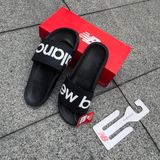 0299 - HÀNG CHÍNH HÃNG - DÉP NEW BALANCE - *BLACK* - 2022** - Code: SMF200BK 