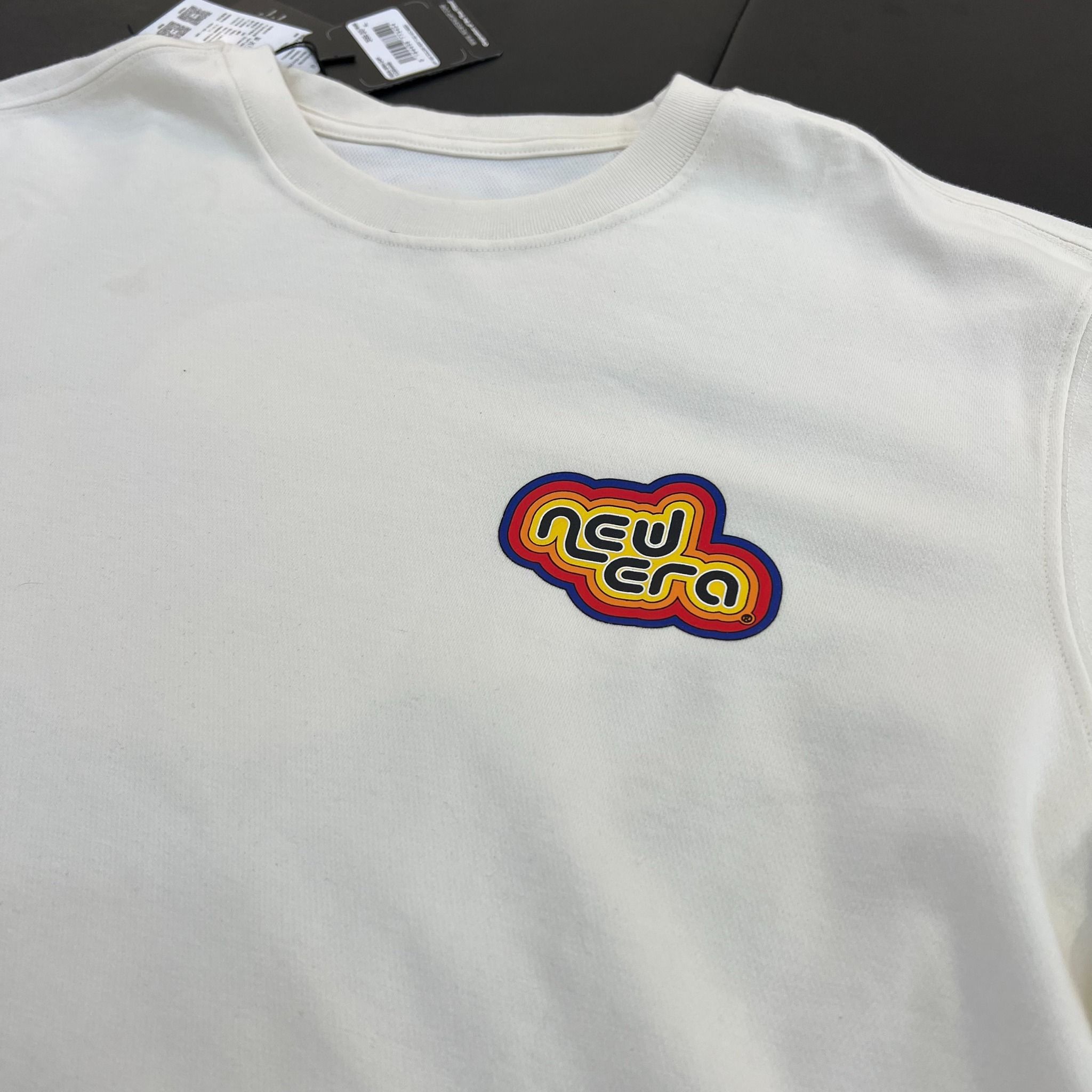  0705 - HÀNG CHÍNH HÃNG - ÁO THUN NEW ERA - LOGO NEW ERA BE - *BEIGE* - Code: 12354449 